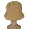 Bliss Leather Sauna Hat with Pockets, Bucket Hat, Unisex, Deep
