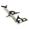 Big Horn 19571 12 Inch Combination Square Set Includes Protractor