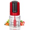 PULOYA Mini Prep Food Processor 2 Cup Small Electric Food