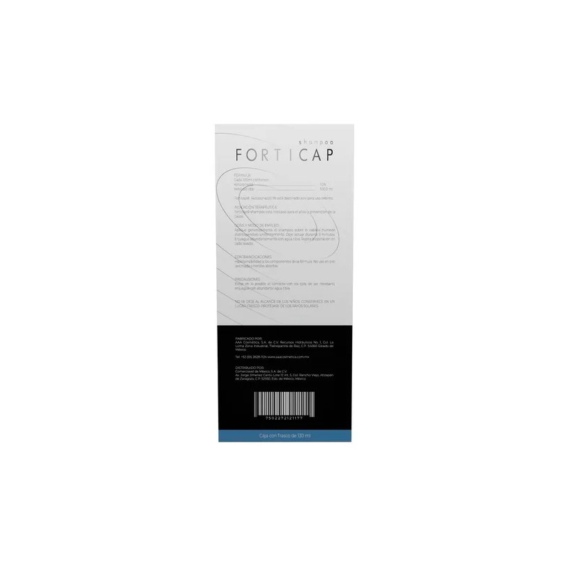 Shampoo Anticaspa Descamación Ketokonazol 2 Forticap Ultra
