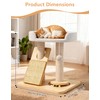 Simcat Cat Tree for Indoor Cats Large Adult, Cat Tower