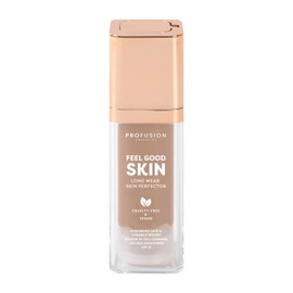 Profusion Cosmetics Feel Good Skin Perfector, Foundation Makeup for Radiant, Satin Finish, Available in 12 Curated Shades (Medium 310, 1)