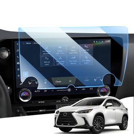 LANGBEAN NX 350 Screen Protector for 2025-2022 Lexus NX250/NX350/NX350h/NX450h+, HD Clear, High Sensitivity, 14 Inch 9H Tempered Glass Car Screen Protector