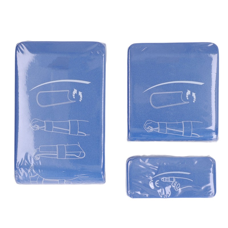 3Pcs Aluminum Splint First Aid Splint Easy Cutting Breathable Splint