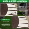 Mulch Glue - 0.5 Gallon / 64oz Mulch Adhesive Gravel