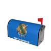 Oklahoma State Flag Print Magnetic Mailbox Cover,Mailbox Decorations for Outside,Christmas