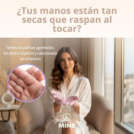 SEVEN MINE Par Guantes Hidratantes de Silicona | Manos Suaves en 15 Minutos | Spa en Casa Reutilizables, Lavables | Mujeres y Hombres | Hidratación No