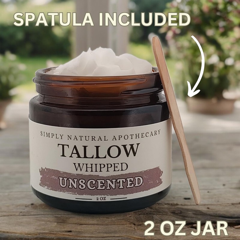 Beef Tallow for Skin Care, Face, Hands - Natural Moisturizer
