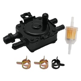 149-1982 Fuel Pump Replacement for Onan Engine P216G P218G P220G P224G B43E B48G B48G B43 B48 P218 P220 Mower Replace 149-1544 149-2187 w/Fuel Filter