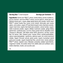 Standard Process Canine Hepatic Support - Dog Supplement to Aid Liver Health - Hepatic Immune Function & Liver Metabolism Support Supplement - Powder Supplement for Dogs - 30 g