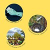 SEEP Eco Small-Medium Rubber Gloves - Kitchen Gloves Washing Up