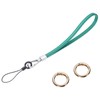 sourcing map Smooth Leather Wristlet Strap, Prevent Drop Wrist Lanyard