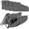 HAMBOLY 100% Cotton Shoe Bags 6 Pack Dust Cover Storage