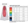 Speedo Unisex-Adult Swim Training Fins Rubber Short Blade