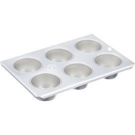 Endoshoji Tin Muffin Pan, #10 Cup with 6 Cups