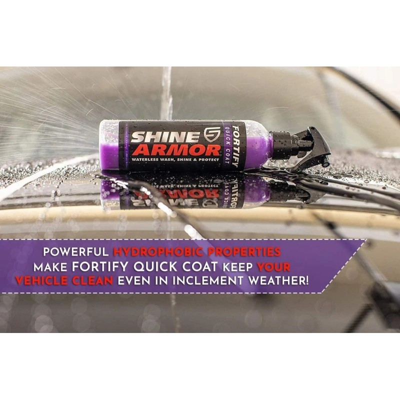 SHINE ARMOR Ceramic Coating Fortify Quick Coat Car Wax Polish