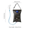 15L Outdoors Foldable Shower Bag with Shower Nozzle for Hiking