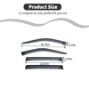 HTHE in-Channel Window Visors Rain Guards Fit for Jeep Grand