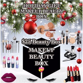 Assorted Christmas Gift Box For Women Beautiful Makeup Beauty Box New Item $25 Great Gift