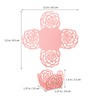 SEWACC 100pcs Truffle Wrappers Liners Mini Cupcake Liners, Paper Chocolate