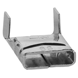 BAND-IT Valuclips C15499, 200/300 Stainless Steel, 1/2" Wide (100 per Box)