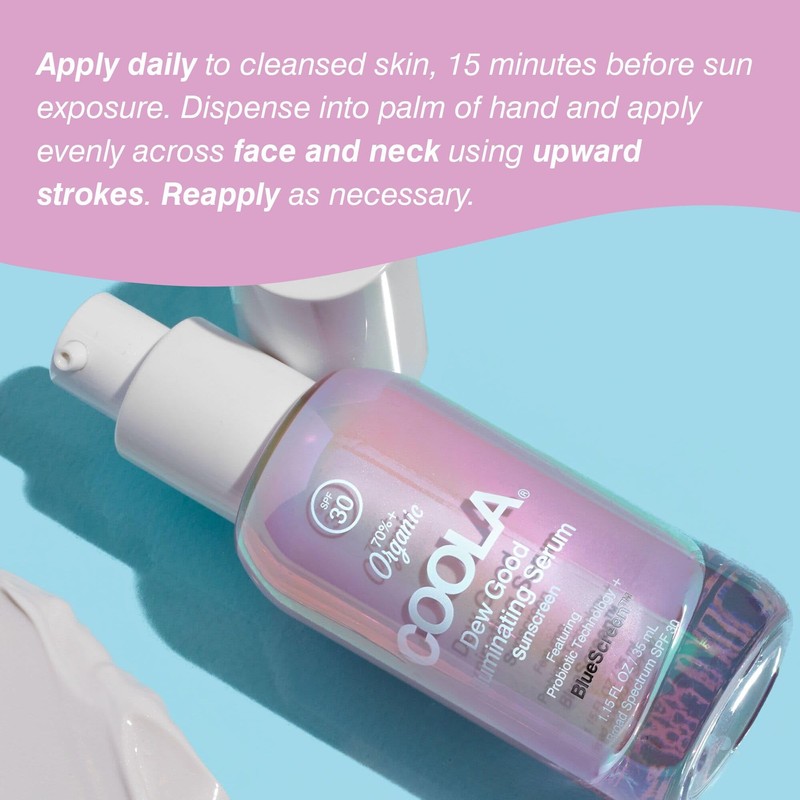 COOLA Dew Good Illuminating SPF Face Serum SPF 30 35ml