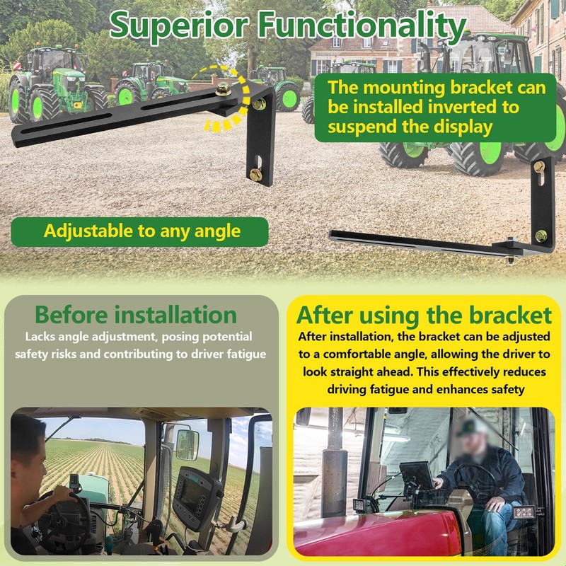 Datrenm BE23519 Monitor Mounting Bracket Kit,Display Mounting Bracket Kit Fits