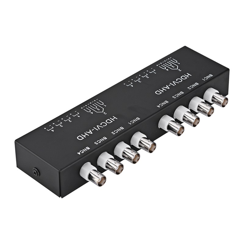 BNC to RJ45 CAT5/6 UTP Passive Transceiver Video Balun for