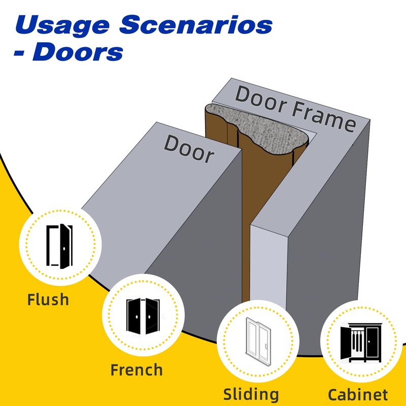 Weather Stripping Door Seal Strip for Door Frame,Window Insulation for