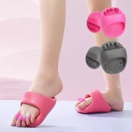 FitUp 핏업 밸런스 앞꿈치 슬리퍼 가자미근 스트레칭 아치교정 건강한 실내화 2color [핑크] Fit Up Balance Front Heel Slipper Flatfish Muscle Stretching Arch Correction Healthy Indoor Shoes 2 Colors [Pink]