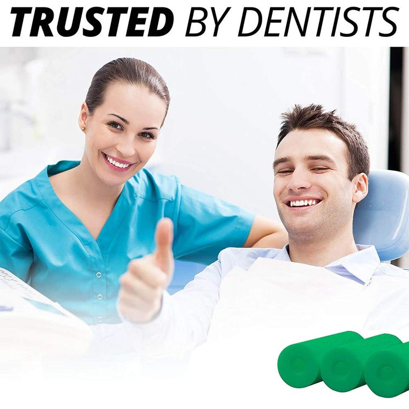 Aligner Chew for Tray Seaters,Dental Teeth Chew（3Pcs Mint）