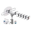 QFX ANT-105 Outdoor 360 Degree Motorized Rotating Antenna