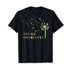 Autism Awareness Shirt Dandelion Puzzle Ribbon Autistic T-Shirt