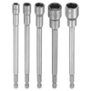 sourcing map 5pcs Nut Driver Drill Bit 6-14mm Metric Impact