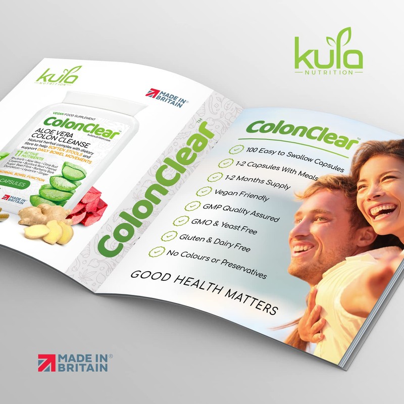 ColonClear - Colon Cleanse Detox - Aloe Vera Complex -