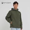 Spyder Packable Rain Jacket Men – Waterproof Windbreaker with Hood,