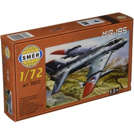 セマー Semar SMC72922 1/72 Czechoslovakian Air Force Mikoyan Grevich MiG-19S Farmer Ultrasonic Fighter Airplane Plastic Model