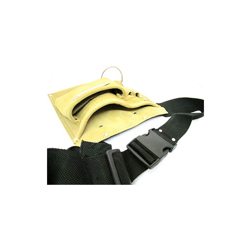 5 Pocket Leather Tool Pouch