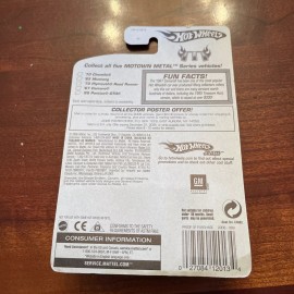 Hot Wheels 2006 HOT WHEELS MOTOWN METAL #4 OF 5 '67 CAMARO BLACK UNOPENED FREE SHIPPING