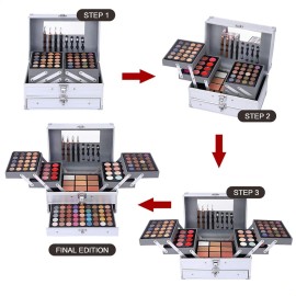 Kit Maquillaje 132 Colores Profesional Completo Regalo