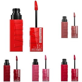 KIT 5 LABIALES SUPERSTAY VINYL INK DE MAYBELLINE NY