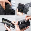 Trusador Venice Men & Women Trifold Wallets Full Grain Leather