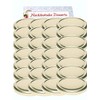 48 Twist-Off Lid Closures Replacement Lid for Jars Preserving Jars