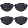 Black Hanging Basket Liners, Round Fabric Planter Basket Liner, Hanging