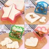 Qiundar Cookie Cutters Bread Toast 21 Pieces Sandwich Cutters Kids