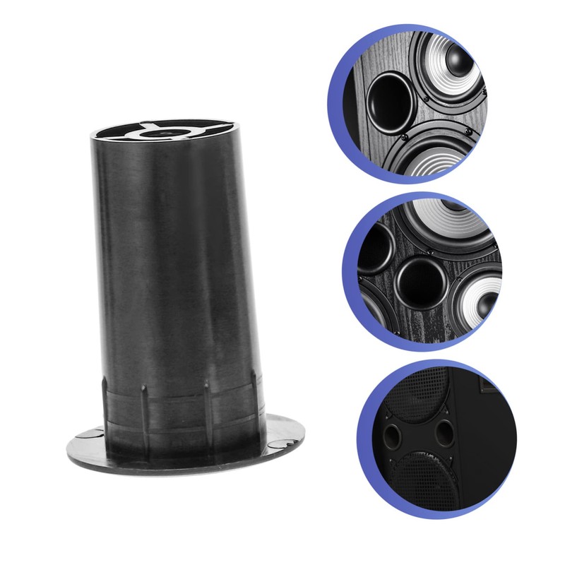 Gatuida 8pcs Bass Reflex Tube Port for Subwoofer Speakers Speaker