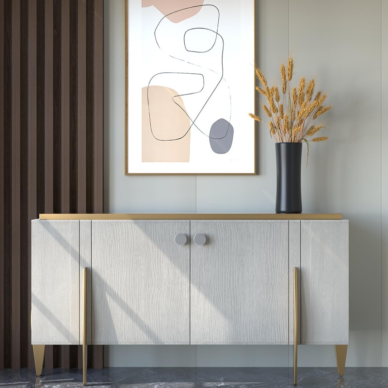 goldenwarm Pack of 20 Cupboard Knobs, Vintage Drawer Knobs, Knob