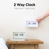 mooas Newtro Flip Clock (Cream)