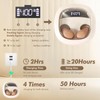 AuyeeSnc OTC Hearing Aids for Seniors Rechargeable Hearing Amplifiers with