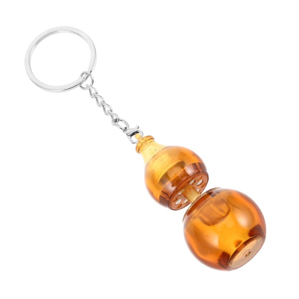 NOLITOY Gourd Keychain Fidget Portable Sensory Finger Slider for Anxiety